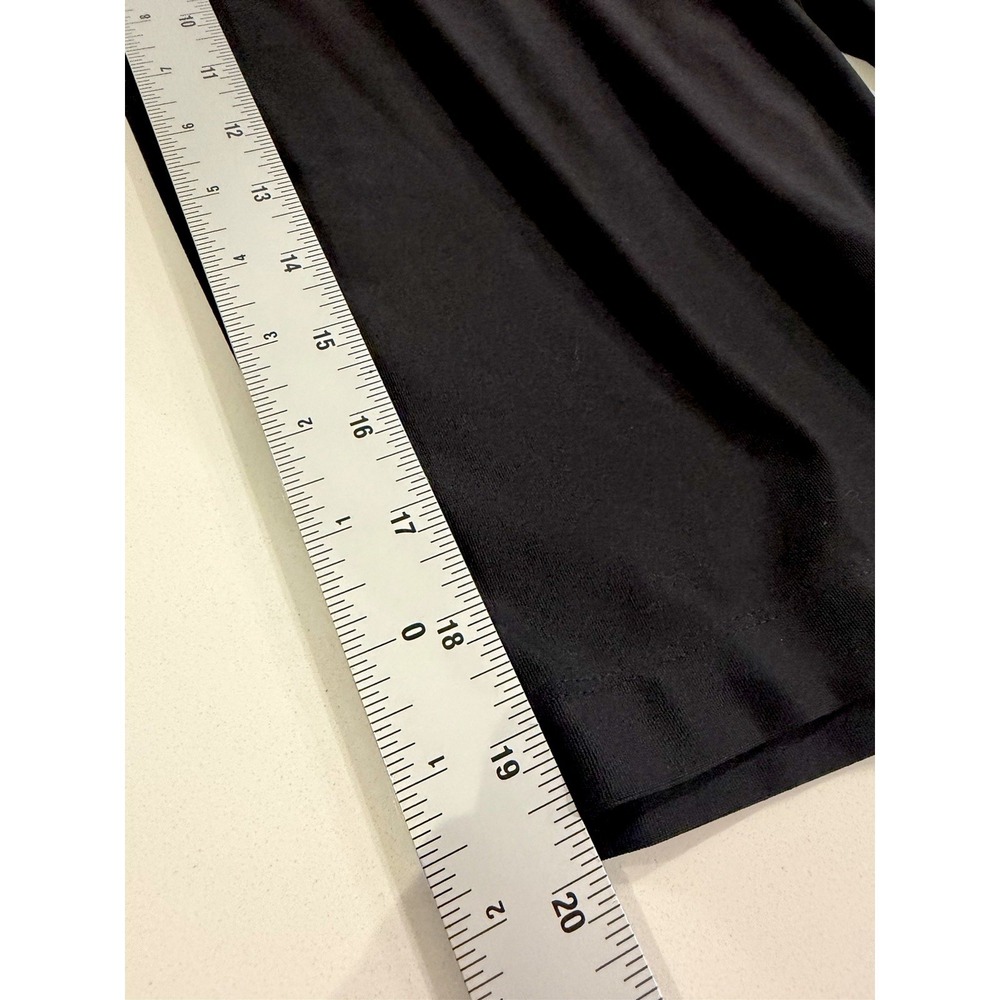Nike Women's Black Compression Shorts Size Large Athletic Yoga Bike Shorts - Picture 7 of 7